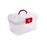 Safety First Aid Kit Medical Box Portable Organizer Multi Layer First Aid Emergency Desktop Sundries Medicine Kit Plastic Container Box - Image 3