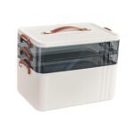 ARTISOUL® Portable Medical Box Elegant Emergency Storage Box for Car Family Use Travel 3 Layer | Health & Beauty | Health Care | First Aid | Kits & Bags - Image 4