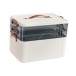 ARTISOUL® Portable Medical Box Elegant Emergency Storage Box for Car Family Use Travel 3 Layer | Health & Beauty | Health Care | First Aid | Kits & Bags - Image 5