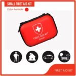 Mini First Aid Kit Box – Portable Medicine Storage Box with Lock – Emergency Medical Storage Box with Secure Lock–Pill Storage Case (empty) Only Pouch - Image 3