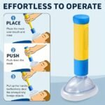 Anti Choking Device for Kids & Adults with Manual Suction Pump - Portable Airway Clearance Kit with 2 Silicone Masks, Reusable Emergency Rescue Tool for Home, Travel & Public Safety - Image 6