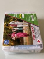 ALL SAFE MEDIC First Aid Kit Storage Box- will all the emergency items Set with Medicine (Transparent Plastic Case), Rectangular, Standard - Image 2