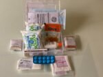 ALL SAFE MEDIC First Aid Kit Storage Box- will all the emergency items Set with Medicine (Transparent Plastic Case), Rectangular, Standard - Image 4