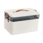 TRENDYNEST® Portable Medical Box Elegant Emergency Storage Box for Car Family Use Travel 2 Layer | Health & Beauty | Health Care | First Aid | Kits & Bags - Image 5