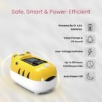 CMS50Q1 Kids Digital Finger Pulse Oximeter, SpO2 and Pulse Rate Monitor with Pulse Waveform, Bar Graph, Adjustable Display Mode & Brightness, Voice & PR Sound Alerts, Auto Power-Off, Low Battery Indicator - Image 5