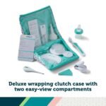 Safety 1st Deluxe Healthcare & Grooming Kit, Pyramids Aqua, Pyramids Aqua, One Size - Image 2