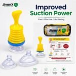 Anti-Choking Device – Choking Rescue Suction Kit for Kids & Adults | First Aid Airway Clearing Device for Home, Travel & Emergency Use | Includes Emergency Instruction Manual | Improved Section Power - Image 7