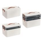 ARTISOUL® Portable Medical Box Elegant Emergency Storage Box for Car Family Use Travel 1 Layer | Health & Beauty | Health Care | First Aid | Kits & Bags - Image 3