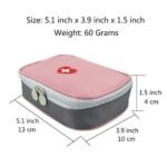 Mini First Aid Medicine Pouch | Portable Emergency Medical Organizer Small Bag for Travel, Home, Car & Outdoor Use (1 Piece) - Image 3
