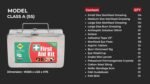 First Aid Kit with all items inside/Emergency Medical Kit/First Aid Box for Home Office Factory Industry - Class A Kit in a Stainless Steel Box - Image 2