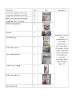 First Aid Kit with all items inside/Emergency Medical Kit/First Aid Box for Home Office Factory Industry - Class A Kit in a Stainless Steel Box - Image 4