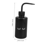 ULTECHNOVO 4pcs Lash Shampoo Bottle Ergonomic Plastic Squeeze Bottles for Precise Eyelash Extension Cleaning Promotes Lash Health Capacity Essential Makeup Supplies - Image 2
