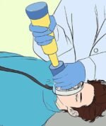 Manual Airway Suction Pump with Adult & Child Face Masks - Image 2
