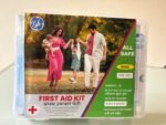 ALL SAFE MEDIC First Aid Kit Storage Box- will all the emergency items Set with Medicine (Transparent Plastic Case), Rectangular, Standard