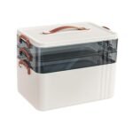 ARTISOUL® Portable Medical Box Elegant Emergency Storage Box for Car Family Use Travel 3 Layer | Health & Beauty | Health Care | First Aid | Kits & Bags