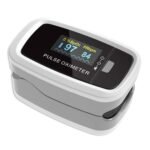 CMS50D1 Finger Pulse Oximeter, Digital SpO2 and Pulse Rate Monitor with Pulse Waveform|Bar Graph Displa| Auto Direction| Adjustable Brightness|Low Battery Indicator| Auto Standby