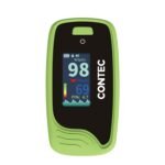 Finger Pulse Oximeter, Digital SpO2 and Pulse Rate Monitor with Pulse Waveform|Bar Graph Displa| Auto Direction| Adjustable Brightness|Low Battery Indicator| Auto Standby