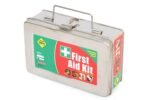 First Aid Kit with all items inside/Emergency Medical Kit/First Aid Box for Home Office Factory Industry - Class A Kit in a Stainless Steel Box