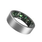 Gabit Smart Ring | Buy Sizing Kit First | AI Health & Fitness Tracker, Men, Women | Sleep, Stress, Nutrition, Steps, Heart Rate,VO2 Max | 7-10 Day Battery, Titanium, No Subscription, Matte Silver 11
