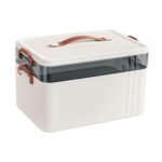 TRENDYNEST® Portable Medical Box Elegant Emergency Storage Box for Car Family Use Travel 2 Layer | Health & Beauty | Health Care | First Aid | Kits & Bags